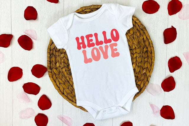 Groovy Valentine's Day SVG Bundle I Retro Valentines SVG SVG Happy Printables Club 