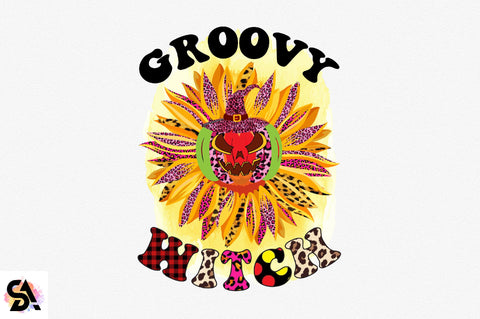Groovy Witch Sublimation SVGArt 