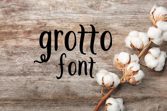 Grotto Font Font Carina Gardner