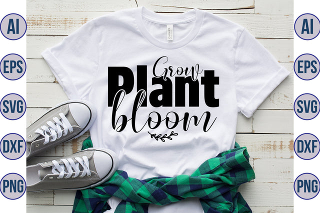 Grow plant bloom svg SVG nirmal108roy 