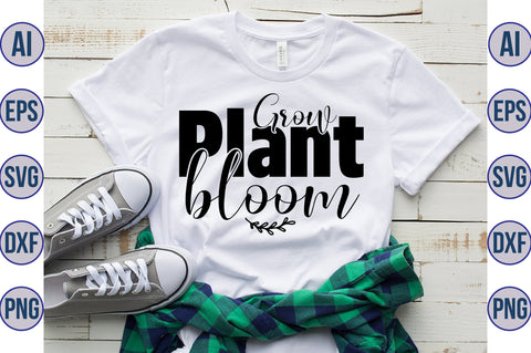 Grow plant bloom svg SVG nirmal108roy 