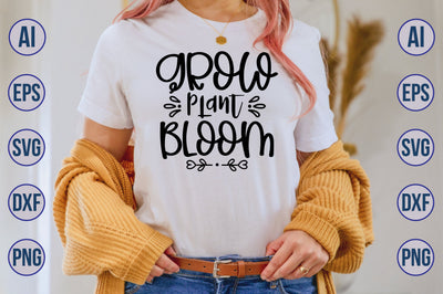 Grow plant bloom svg SVG nirmal108roy 