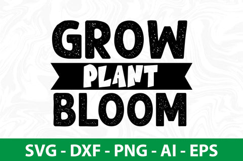 Grow plant bloom svg SVG nirmal108roy 