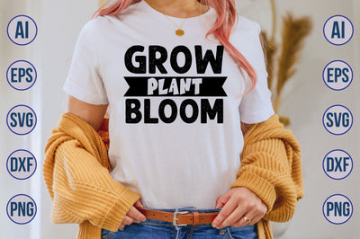 Grow plant bloom svg SVG nirmal108roy 