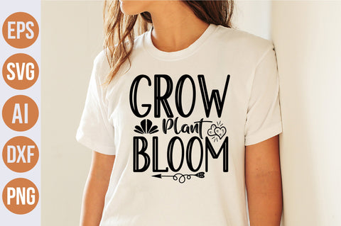 Grow Plant Bloom svg SVG nirmal108roy 