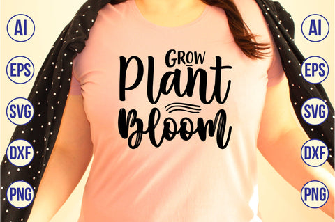 Grow plant bloom svg SVG nirmal108roy 