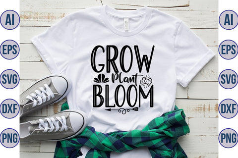 Grow Plant Bloom svg SVG nirmal108roy 