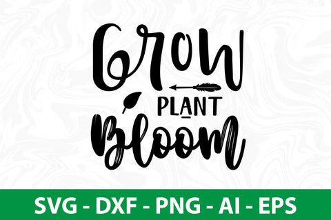 Grow plant bloom svg SVG orpitasn 
