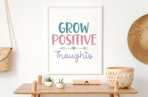 Grow Positive Thoughts, Mental Health SVG MD mominul islam 