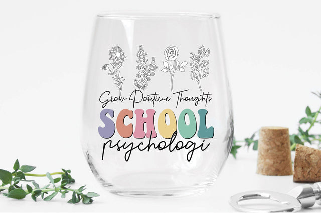 Grow Positive Thoughts School Sublimation Creativeart88 