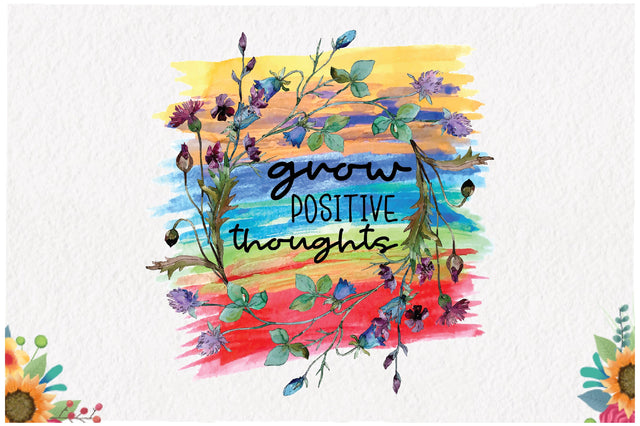 Grow Positive Thoughts Sublimation Sublimation Jagonath Roy 