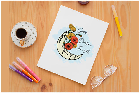 Grow Positive Thoughts Sublimation Sublimation Jagonath Roy 