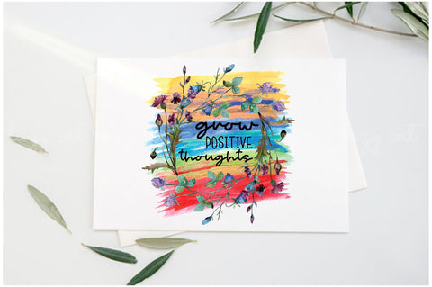 Grow Positive Thoughts Sublimation Sublimation Jagonath Roy 