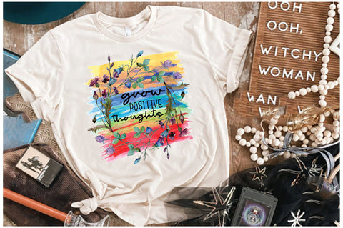 Grow Positive Thoughts Sublimation Sublimation Jagonath Roy 