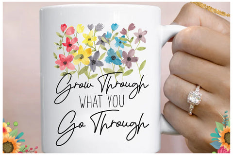 Grow Through What You Go Through Png Sublimation Jagonath Roy 