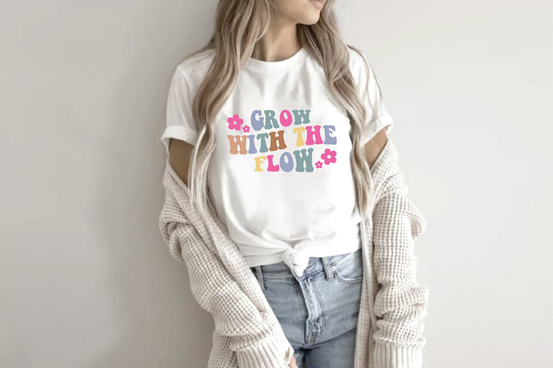 Grow with the Flow, Positivity Svg File SVG Creativeart88 