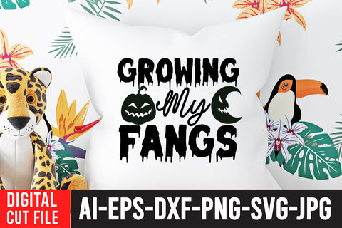 Growing my Fangs SVG Design SVG BlackCatsMedia 