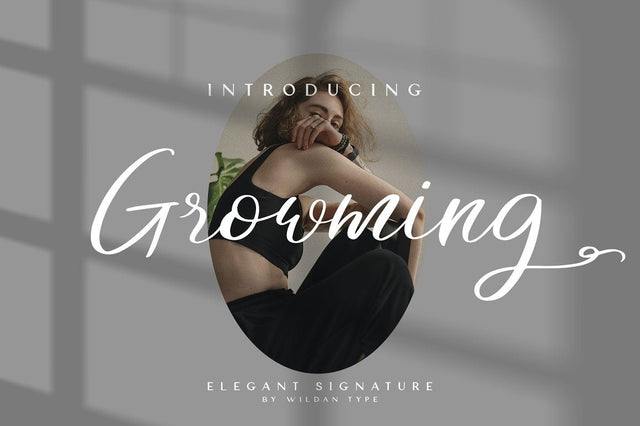 Growming Font Wildan Type 
