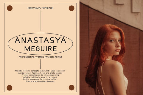 Growsans - Modern Sans Serif Font Font Masyafi Studio 