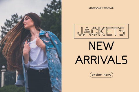 Growsans - Modern Sans Serif Font Font Masyafi Studio 