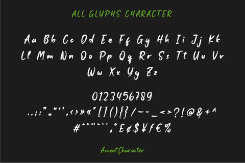 Growth Font twinletter 