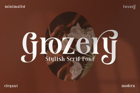Grozery Typeface Font Storytype Studio 