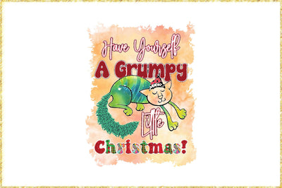 Grumpy Litte Christmas Sublimation Sublimation Jagonath Roy 
