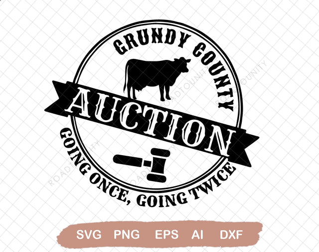 Grundy County Auction SVG DiamondDesign 