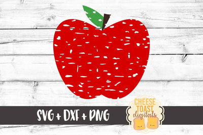Grunge Apple SVG Cheese Toast Digitals 