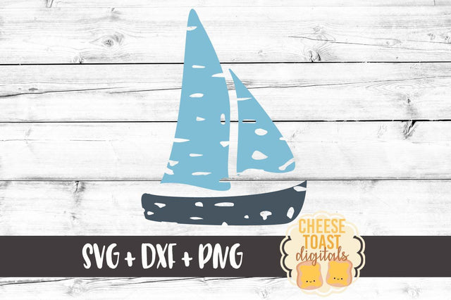 Grunge Boat SVG Cheese Toast Digitals 