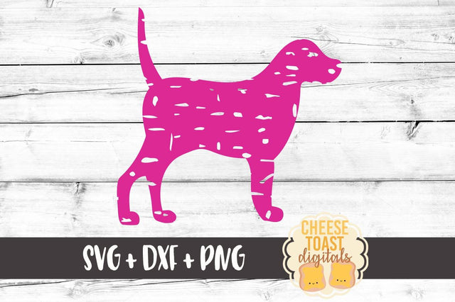 Grunge Dog Silhouette SVG Cheese Toast Digitals 