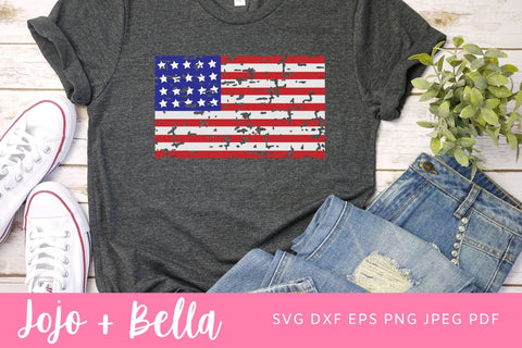 Grunge flag, USA Baseball Flag svg, USA Baseball Softball Flag svg, Grunge svg, Patriotic svg, 4th of July svg, Svg Dxf Eps Ai Png SVG Jojo&Bella 