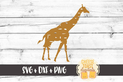 Grunge Giraffe Silhouette SVG Cheese Toast Digitals 