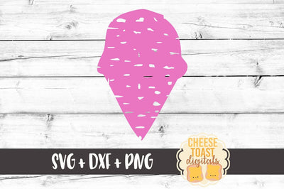 Grunge Ice Cream Cone SVG Cheese Toast Digitals 