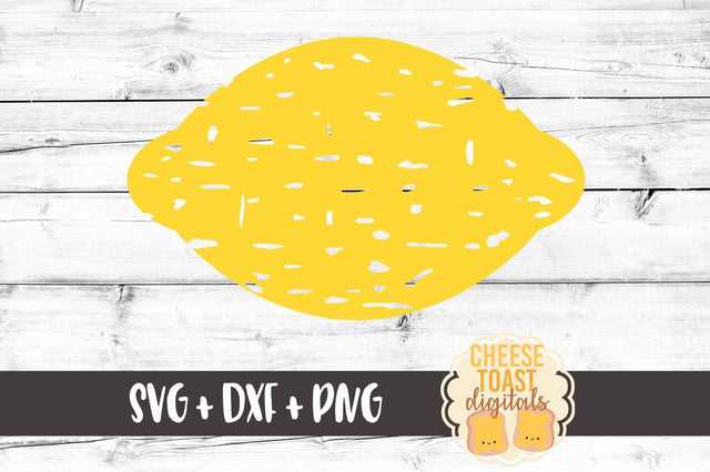Grunge Lemon SVG Cheese Toast Digitals 