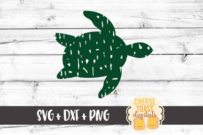 Grunge Sea Turtle SVG Cheese Toast Digitals 