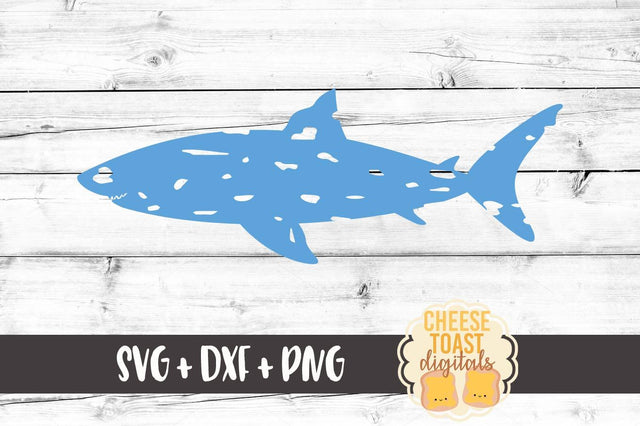 Grunge Shark Silhouette SVG Cheese Toast Digitals 