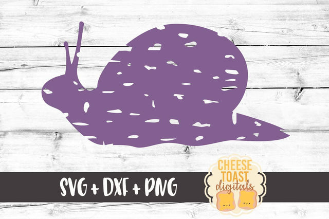 Grunge Snail SVG Cheese Toast Digitals 