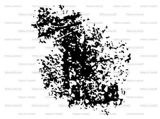 Grunge stain SVG TribaliumArtSF 