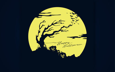 Grunge style Halloween background with bats jack o lantern and Pumpkin SVG naemmiah021 