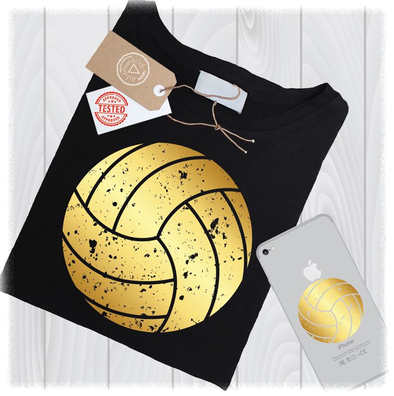 Grunge Volleyball SVG Files Distressed DXF Cut Designs - Volleyball Silhouette SVG - Distressed Volleyball Svg - Instant Download SVG My Sew Cute Boutique 