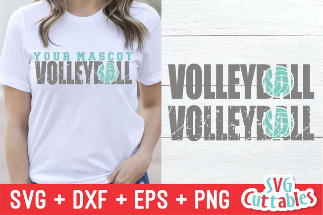 Grunge Volleyball SVG Svg Cuttables 