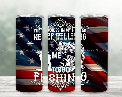 Grunge Wood Fishing tumbler wrap PNG, American Flag Tumbler PNG File Digital Download Sublimation ToriDesigns 