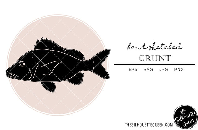 Grunt Hand sketched, hand drawn vector clipart SVG Loveleen Kaur 