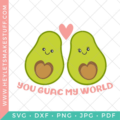 Guac My World SVG Hey Let's Make Stuff 