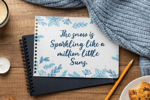 Guardian Snowing Font Allouse.Studio 