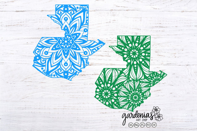 Guatemala Mandala SVG SVG Gardenias Art Shop 