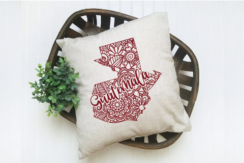 Guatemala SVG File - Guatemala Mandala Design SVG Old Market 