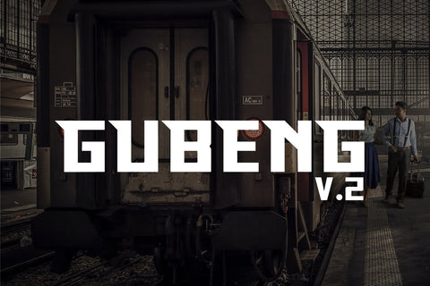 GUBENG V.2 Font zafrans studio 