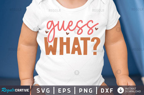Guess what SVG SVG Regulrcrative 